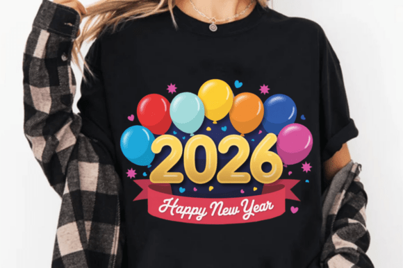Celebrate 2026: Unique Digital Designs for Shirts & More