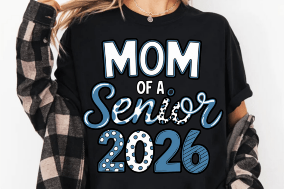 Celebrate the Class of 2026 with Unique Senior Mom SVGs