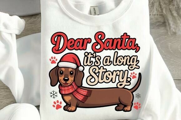 Funny Christmas PNG: The Perfect Dachshund Mom Design