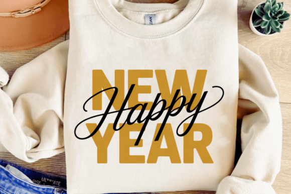 Happy New Year, Merry Christmas PNG for Pro Crafting