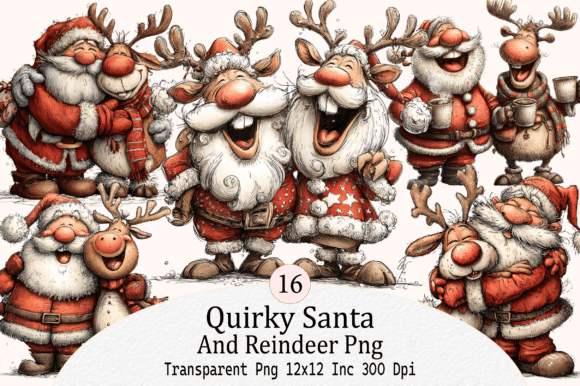 Integrating Quirky Santa and Reindeer PNG Assets into Your Holiday Production Workflow