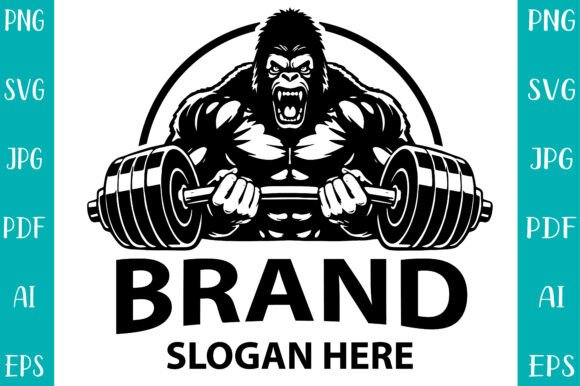 Modern Fitness Logo Template for Bold Brands
