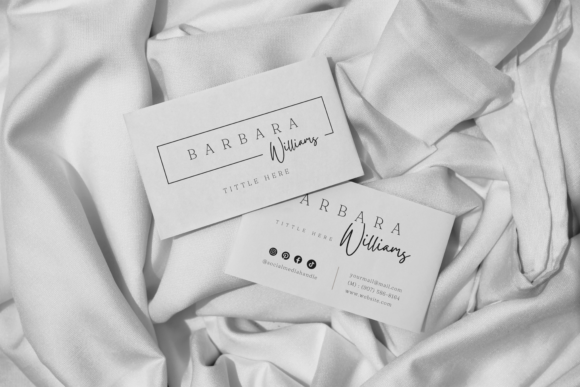 Simple Business Card Canva Template for Modern Brands