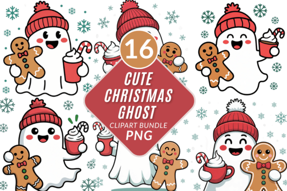 Unleashing Holiday Creativity with a Christmas PNG and Ghost Clipart PNG Bundle